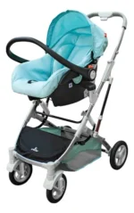 COCHE 3 POSIC. TIPO EUROPEO C/PORTABEBE; TOLDO COMPLE/CANASTA/RUED REFORZ CRECER - Image 3